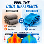 🔥🥳2026 HOT SALE!❄️Water-Activated Cooling Towel | Instant Icy-Feel Relief