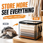 🎁 Transparent Large-Capacity Dustproof & Moisture-Proof Storage Bag – Declutter Your Home Fast ✨ (offer)