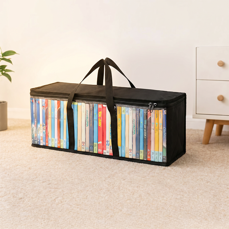 Heavy-Duty Clear Storage Bag for Clothes and Moving