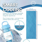 🔥🥳2026 HOT SALE!❄️Water-Activated Cooling Towel | Instant Icy-Feel Relief