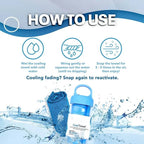🔥🥳2026 HOT SALE!❄️Water-Activated Cooling Towel | Instant Icy-Feel Relief