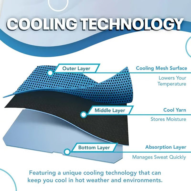 🔥🥳2026 HOT SALE!❄️Water-Activated Cooling Towel | Instant Icy-Feel Relief