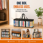 Heavy-Duty Clear Storage Bag for Clothes and Moving