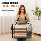 🎁💞LAST DAY 75% OFF ✨📦Large Heavy-Duty Thick Plastic Clear Storage