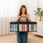 Heavy-Duty Clear Storage Bag for Clothes and Moving