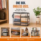 🎁💞LAST DAY 75% OFF ✨📦Large Heavy-Duty Thick Plastic Clear Storage