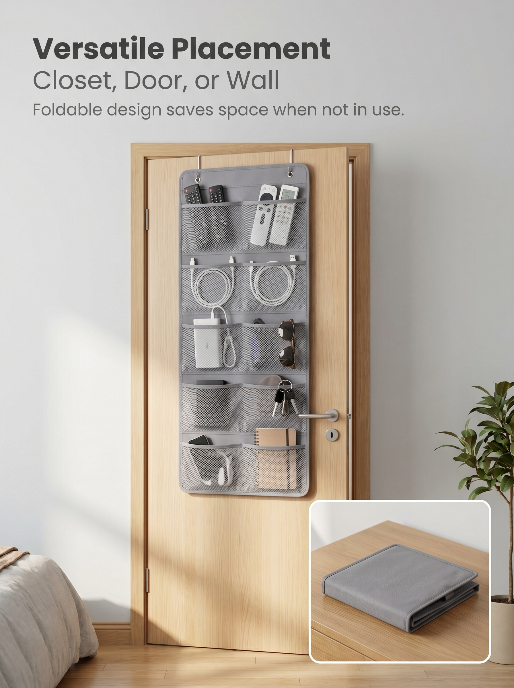 Double-Sided Hanging Lingerie Storage Organizer
